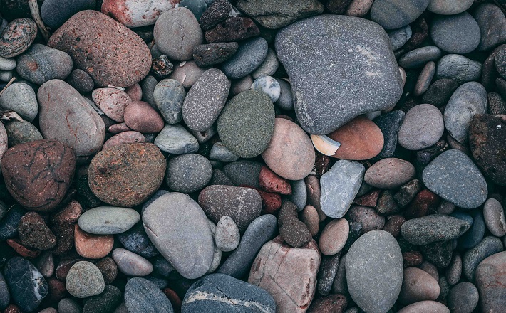 Rocks on a beach