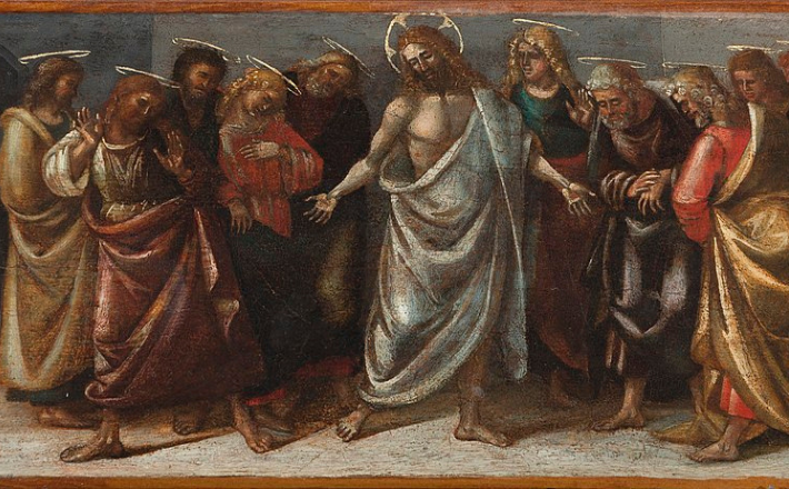 The Resurrected Christ Appearing to His Disciples, Luca Signorelli, 1514