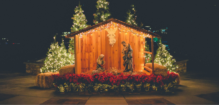 Photo of a Nativity Scene