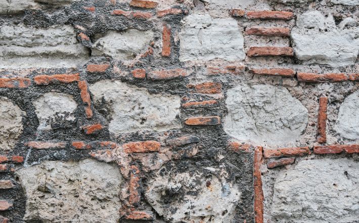 Stones in an ancient wall