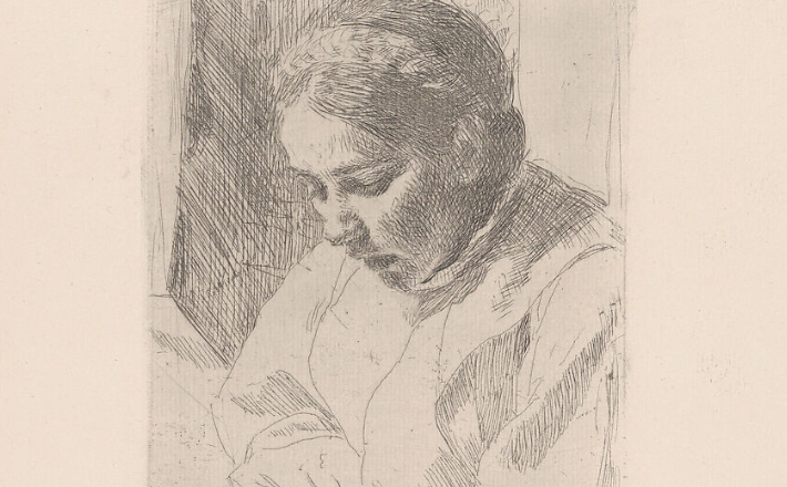 Detail from Anders Zorn's 