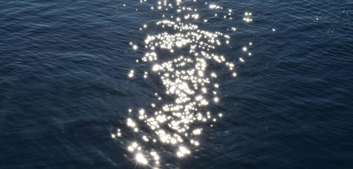 photo of salt (water) and light