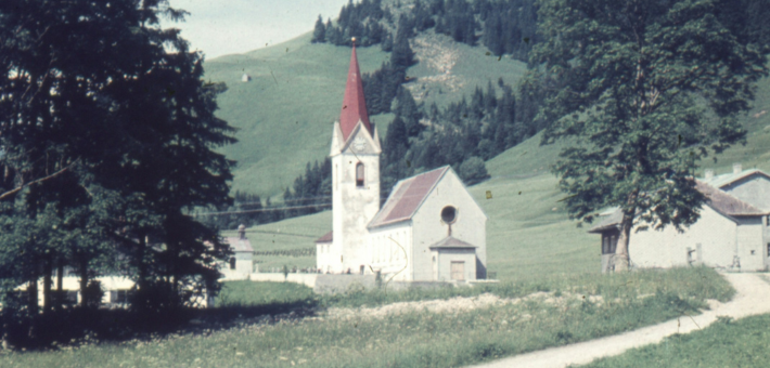 nostalgic photo of an old rural church